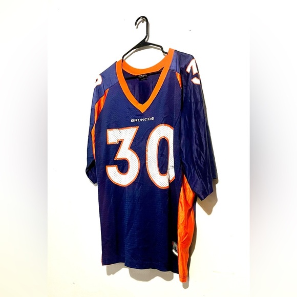 Vtg Terrell Davis Denver Broncos Team Nike Sports Authentic NFL Jersey Size L - Picture 3 of 6